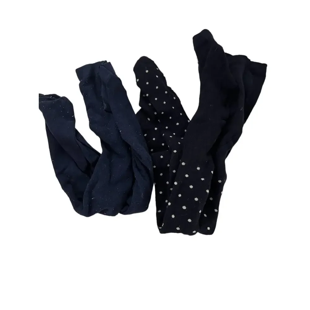 Gymboree Navy Dot Tights